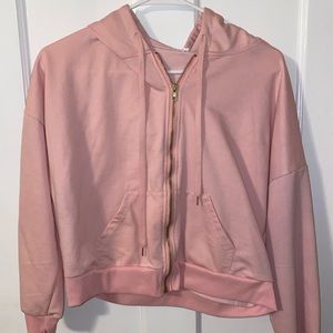 Adorable Cropped Pink Jacket